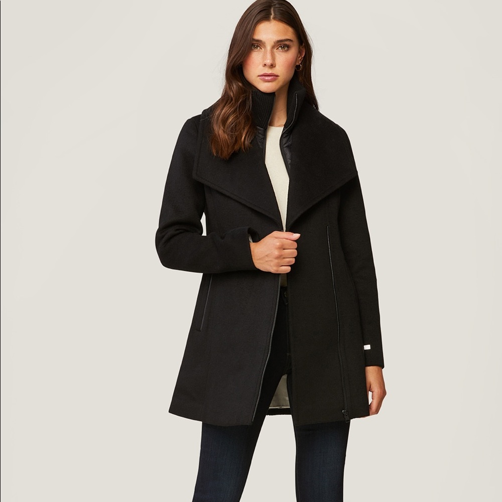 Soia & Kyo Maeva wool coat black S
